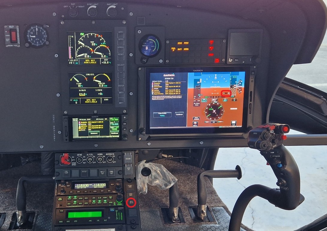 AS 350 B2 / B3 Electronic Flightbag Holder